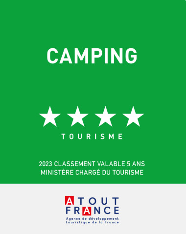 plaque camping tourisme Atout France