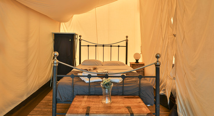 Chambre double tente lodge